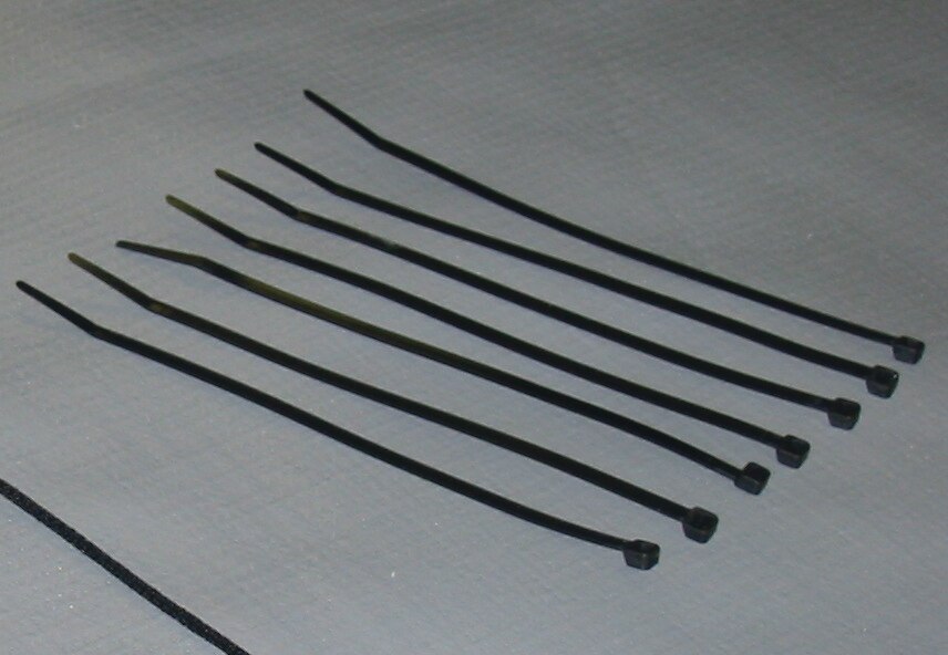 Affordable Black 8" Cable Ties